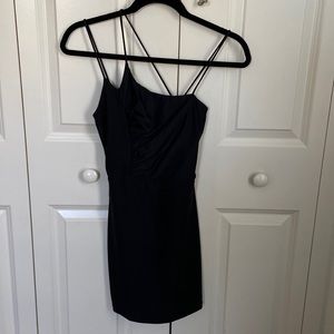 brand: superdown xxs black mini dress
